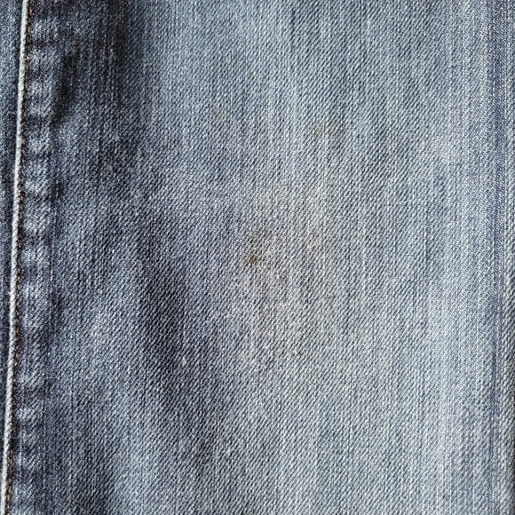 Boot cut jeans 7 For All Mankind 7FAM distressed stretch denim pants low rise 29 - Picture 15 of 16